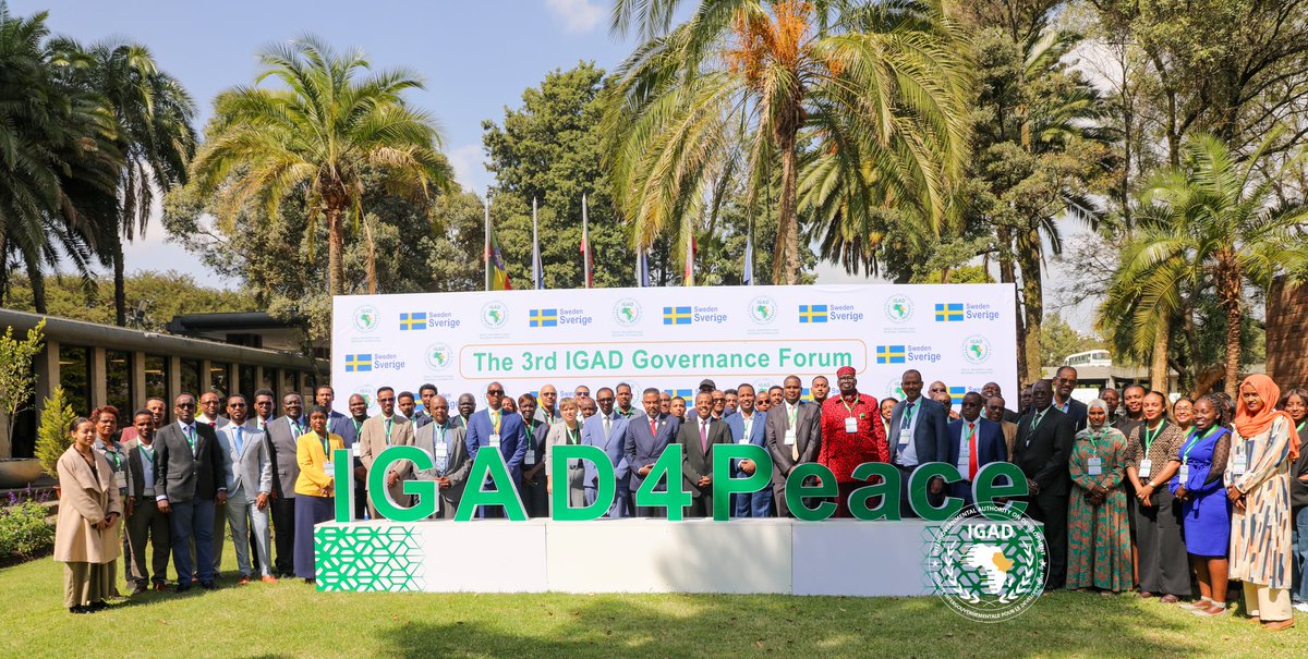 Honored to attend at the 3rd IGAD Governance Forum in Addis Ababa, organized by <a href="/IGADPeace/">IGAD Peace and Security Division</a>
Grateful to represent my country🇸🇴, at this important forum that provides a vital space for sharing experiences on strengthening democracy, good governance, and lasting peace in our region.