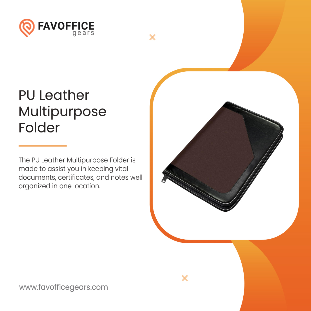 favofficegears's tweet image. PU Leather Multipurpose Folder

Crafted from premium PU leather, this multipurpose folder combines elegance, durability, and smart organization. Stay organized in style!

#documentfolder #multipurposefolder #puleatherfolder #OfficeEssentials #FavOfficeGears