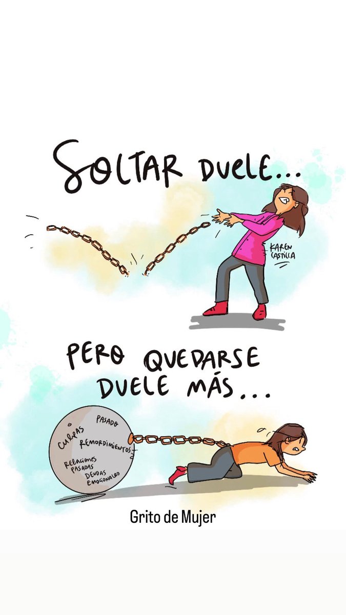 Soltar duele, quedarse donde no te valoran, duele más #gritodemujer