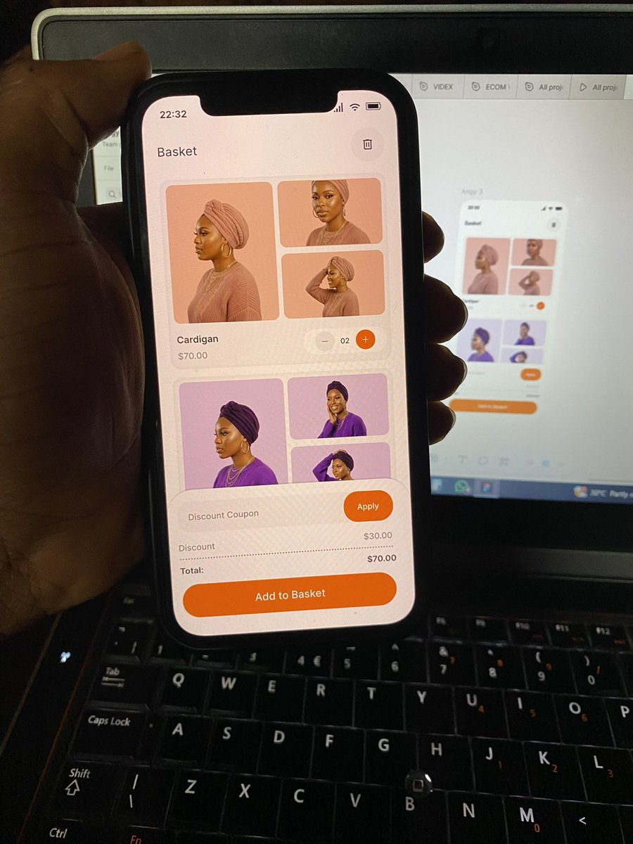 el_isdorer's tweet photo. Redefining online fashion with a clean, modern e-commerce app design — Angelina 👗✨
Simple. Stylish. Seamless. https://t.co/PJOktOy4Oy