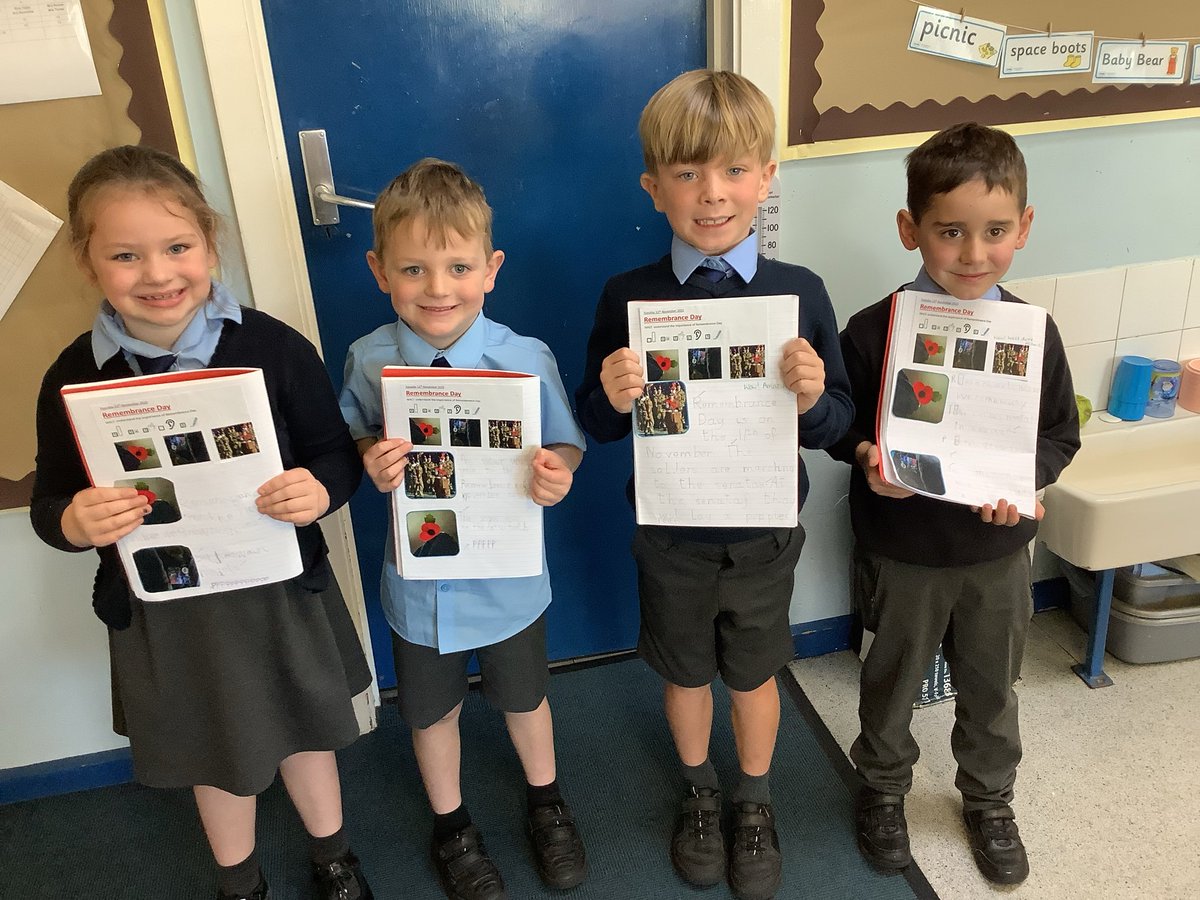 This week we have been learning about Remembrance Day, here are some examples of our wonderful work!