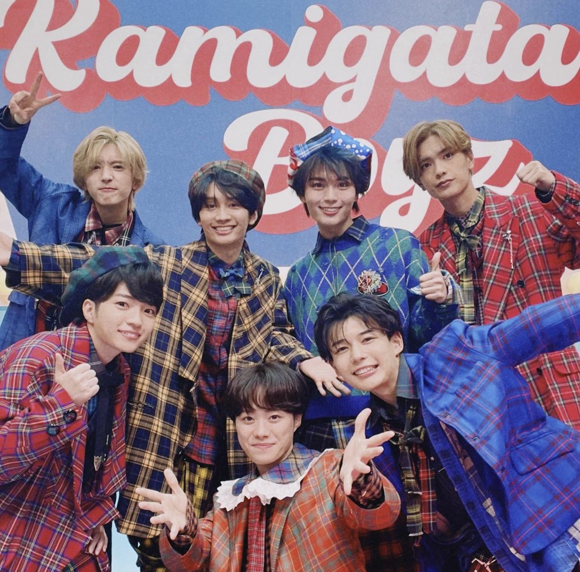 なにわ男子×チェック衣装＝天最高 #なにわ男子