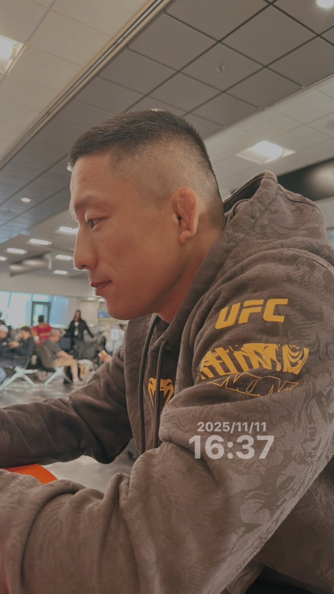 kawamuranatsuki's tweet image. Kyoji is back to UFC!!!✈️🇶🇦✨
#Mytime