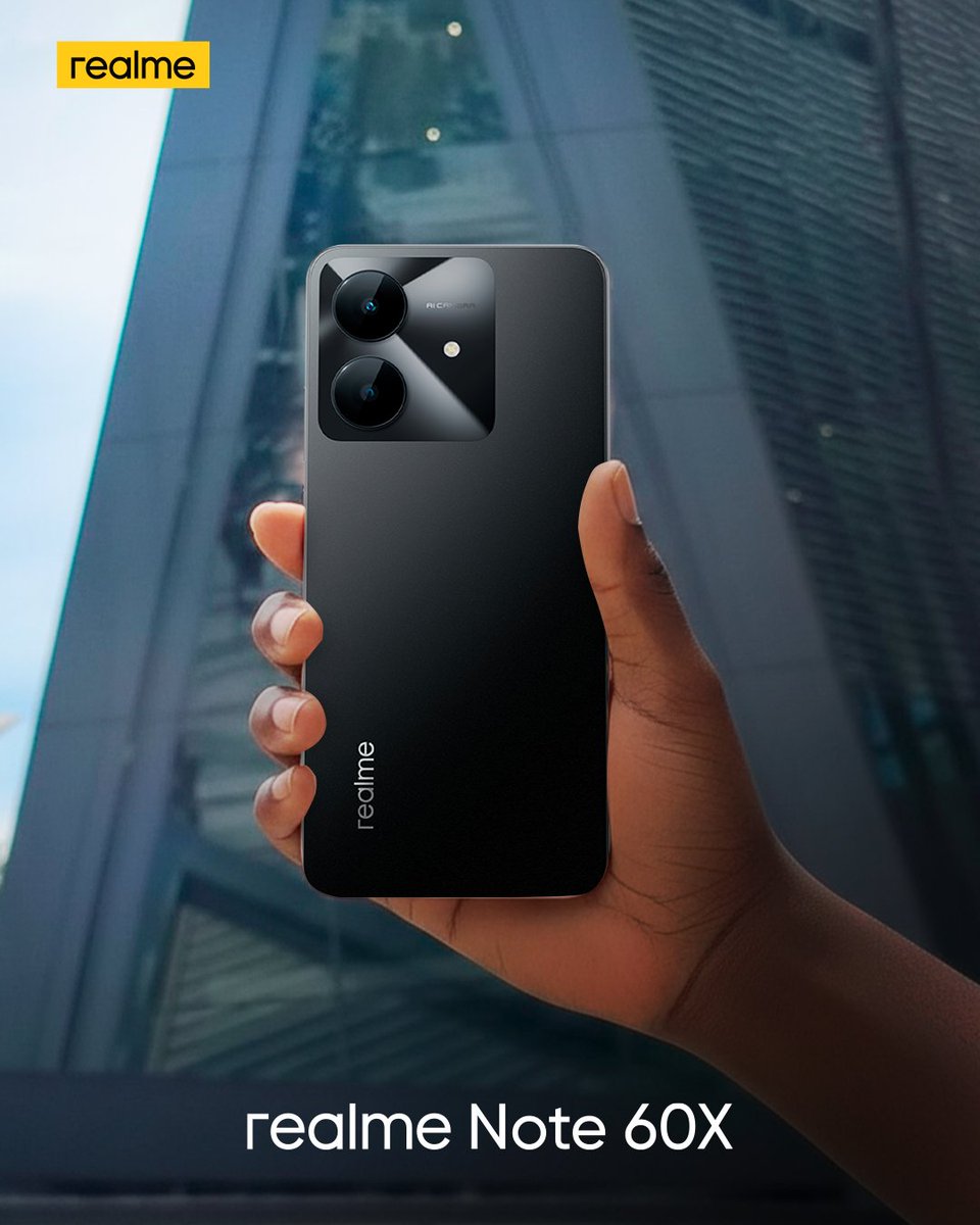 realme_Nigeria's tweet photo. If your phone doesn't make you stare twice, you need a Note 60x

#realmeNote60x https://t.co/zkzAyYJdLx