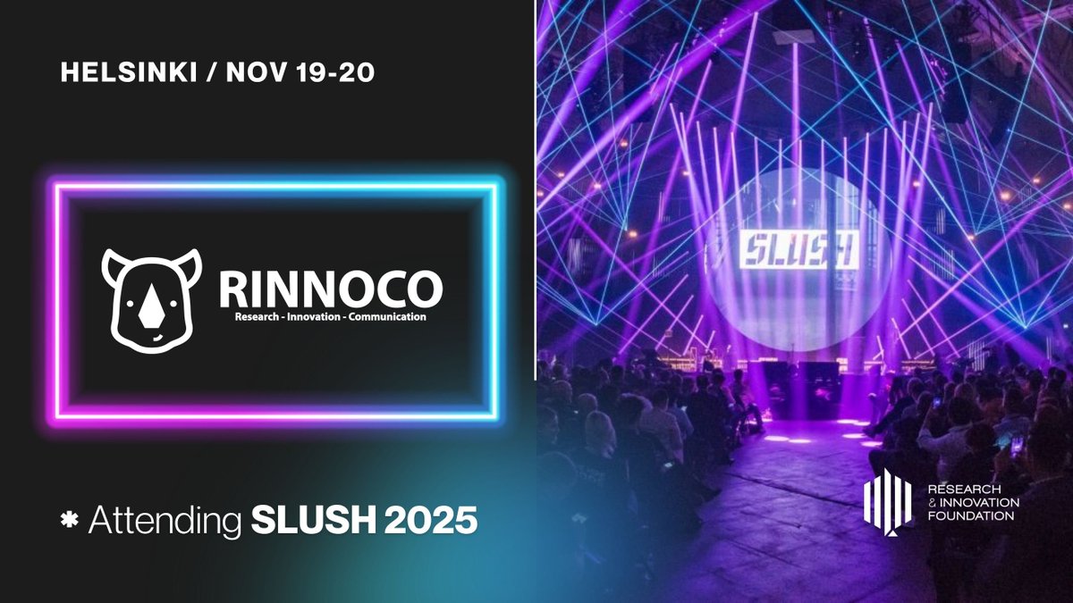 rinnocoltd's tweet image. Rinnoco will be attending SLUSH 2025 as part of the Cyprus delegation, supported by the Research and Innovation Foundation (@ResearchCy).

We’re bringing our deep-tech innovation to Helsinki — making big data small.

See you at SLUSH! 🚀🇨🇾

#Slush2025 #RIF #DeepTech #AI #BigData