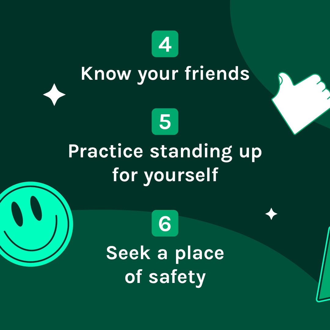 LFEonline's tweet image. ✋ To continue our support for #AntiBullyingWeek, here are some tips on how to stand up to bullying.

Mutual respect and understanding are vital ingredients to footballing success - both on and off the pitch. Bullying is not.