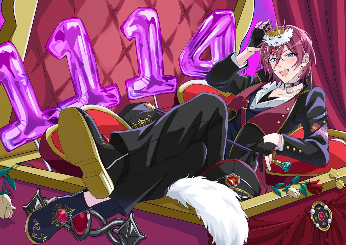 𝐇𝐚𝐩𝐩𝐲 𝐁𝐢𝐫𝐭𝐡𝐝𝐚𝐲.⋆𝜗𝜚.*

茨と、茨が築き上げた楽園に
さらなる繁栄と愛が訪れますように。

#七種茨誕生祭2025
#七種茨生誕祭2025