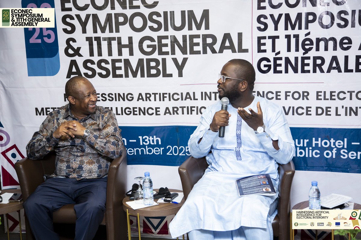 econec_resao's tweet photo. The 5th panel of the #Symposium2025 Emphasized the Need for EMBs to Prepare before Adopting AI. The Panelists also Shared tools and Strategies for Achieving this. https://t.co/tLcKXgx4aL