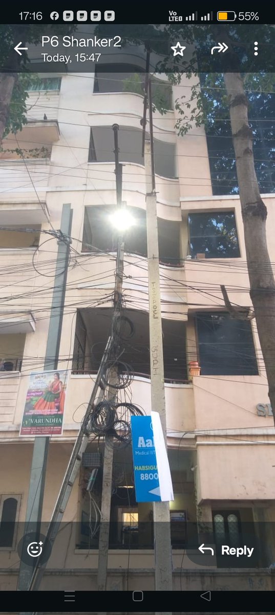 dyee_280393's tweet photo. @PRamesh24885622 @CommissionrGHMC attended and rectified please https://t.co/Ww1zRDRyAL