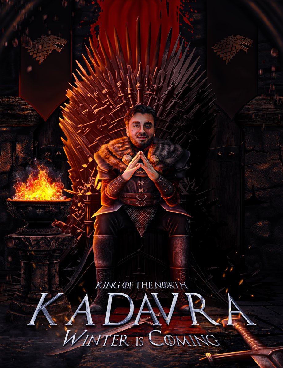 jahbrsrk's tweet image. @13kAdavra poster - King Of The North 👑

Support is really appreciated❤️x♻️