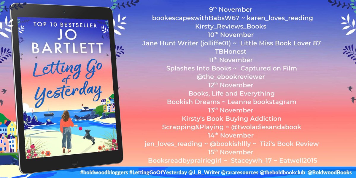 KirstyOughton26's tweet image. Today I’m on the #blogtour for #LettingGoOfYesterday by the lovely @J_B_Writer is on my blog 🥰💙❤️ @rararesources @BoldwoodBooks 

kirstysbookbuyingaddiction.home.blog/2025/11/13/blo…

#bookblogger #BookRecommendations #bookrec #excited