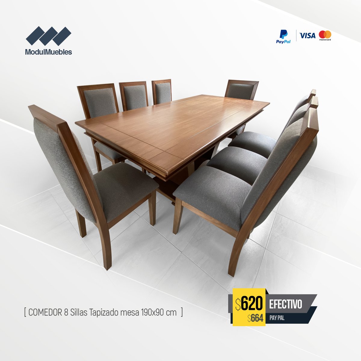 ModulMuebles's tweet image. 🎁 SUPER PROMO BLACK FRIDAY + NAVIDAD 🖤🎄
🪵 Muebles 100% de madera · Directo de fábrica
💥 15% OFF en la compra de un Comedor + Dormitorio
🌳 Copal Blanco · Copal Rosado · Canelo
🔩 Estructura sólida + acabado premium
🛠️ ¡5 AÑOS DE GARANTÍA REAL!
#ModulMuebles