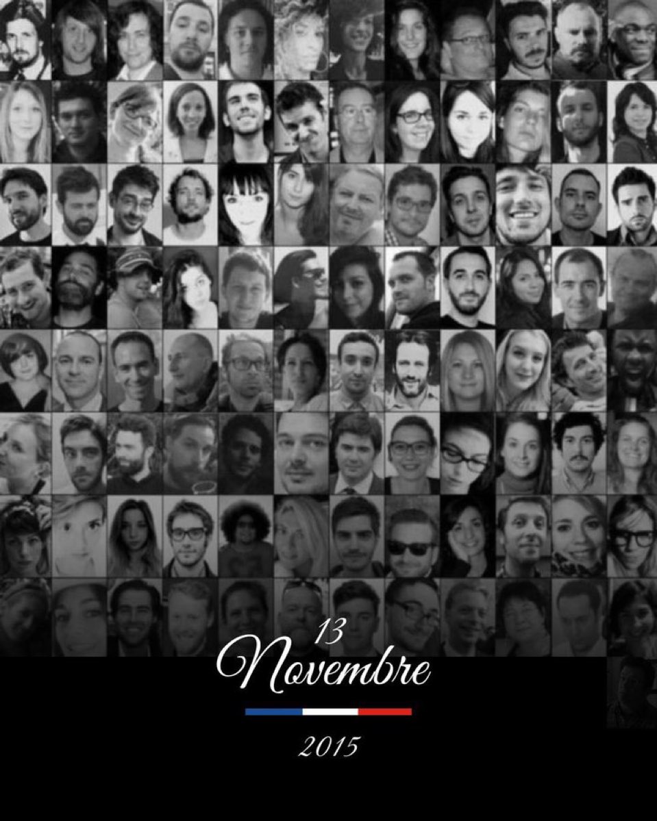 10 ans 🕊️🇫🇷

Ni oubli, ni pardon

#13novembre
