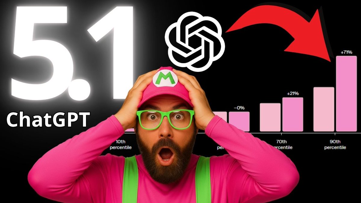 ParlonsIAx's tweet image. (Le nouveau est NUL ?) GPT-5.1 vs GPT-5 Pro
video : youtu.be/7Rs4zaaSwlY
#gpt51 #chatgpt51 #kimik2 #Gemini3