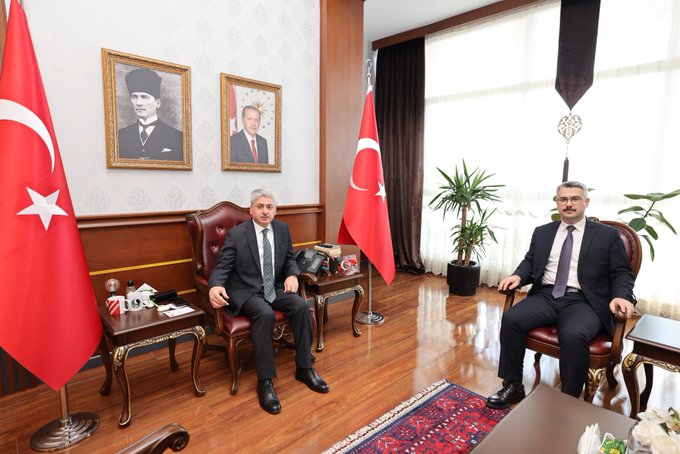 Sakarya Valisi Rahmi Doğan, Hakimi Kılıçlar’ı Kabul Etti