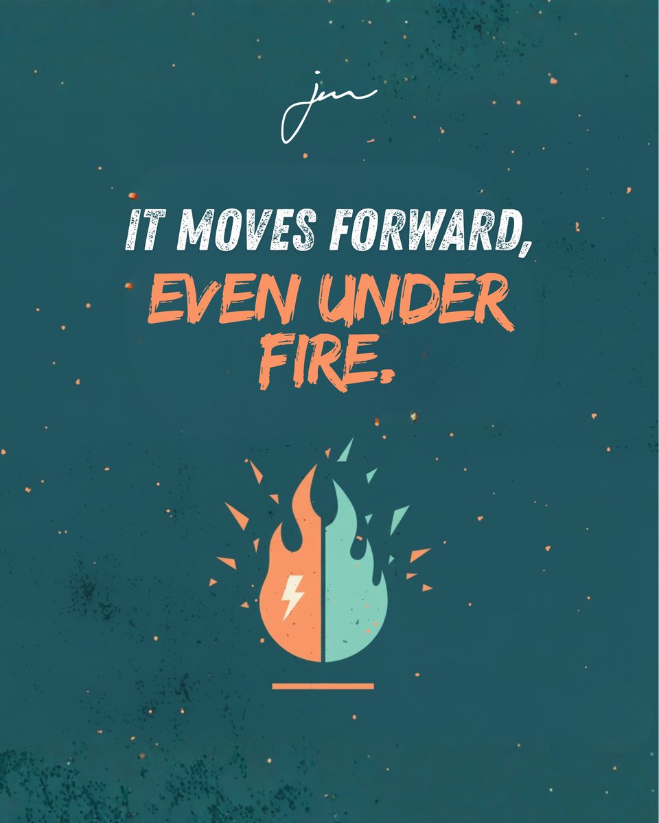 joshuamccauley's tweet image. Faith doesn’t hide — it moves forward.

Even when the fire’s hot and the arrows fly, you’re not standing still; you’re standing strong in Jesus.

Take up your shield, lift your eyes, and move — victory is already yours in Him! ⚔️🔥

#FaithForward #ShieldOfFaith