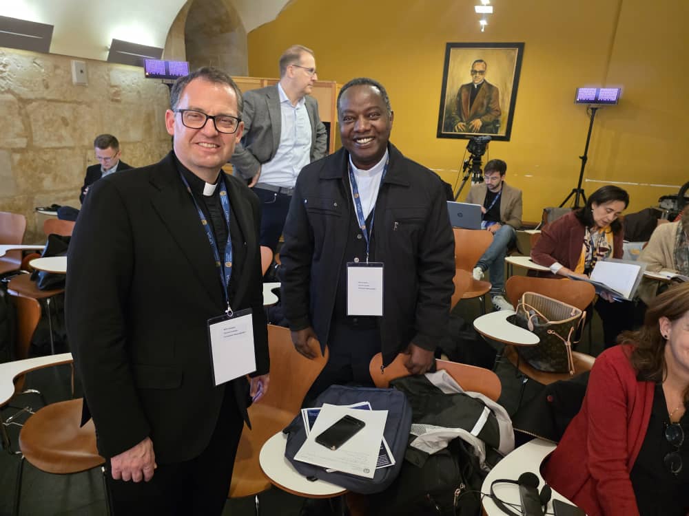 ICKKabgayi's tweet image. Day 2 of the International Congress on Internal Communication in Catholic &amp;amp; Pontifical Institutions, in which @DushimimanaFid8 is participating in Spain, focuses on internal communication in universities. Tomorrow: #AI in internal communication. #InternalComms #HigherEd