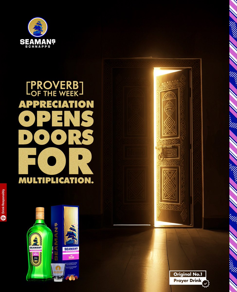 SeamansSchnapps's tweet image. Translate this proverb in your language 

#SecureMoreAssuredBlessings
#OriginalNo1PrayerDrink
#SeamansSchnapps
#AnsweredPrayers
#AduraAgba
#EkpereAzaraAza