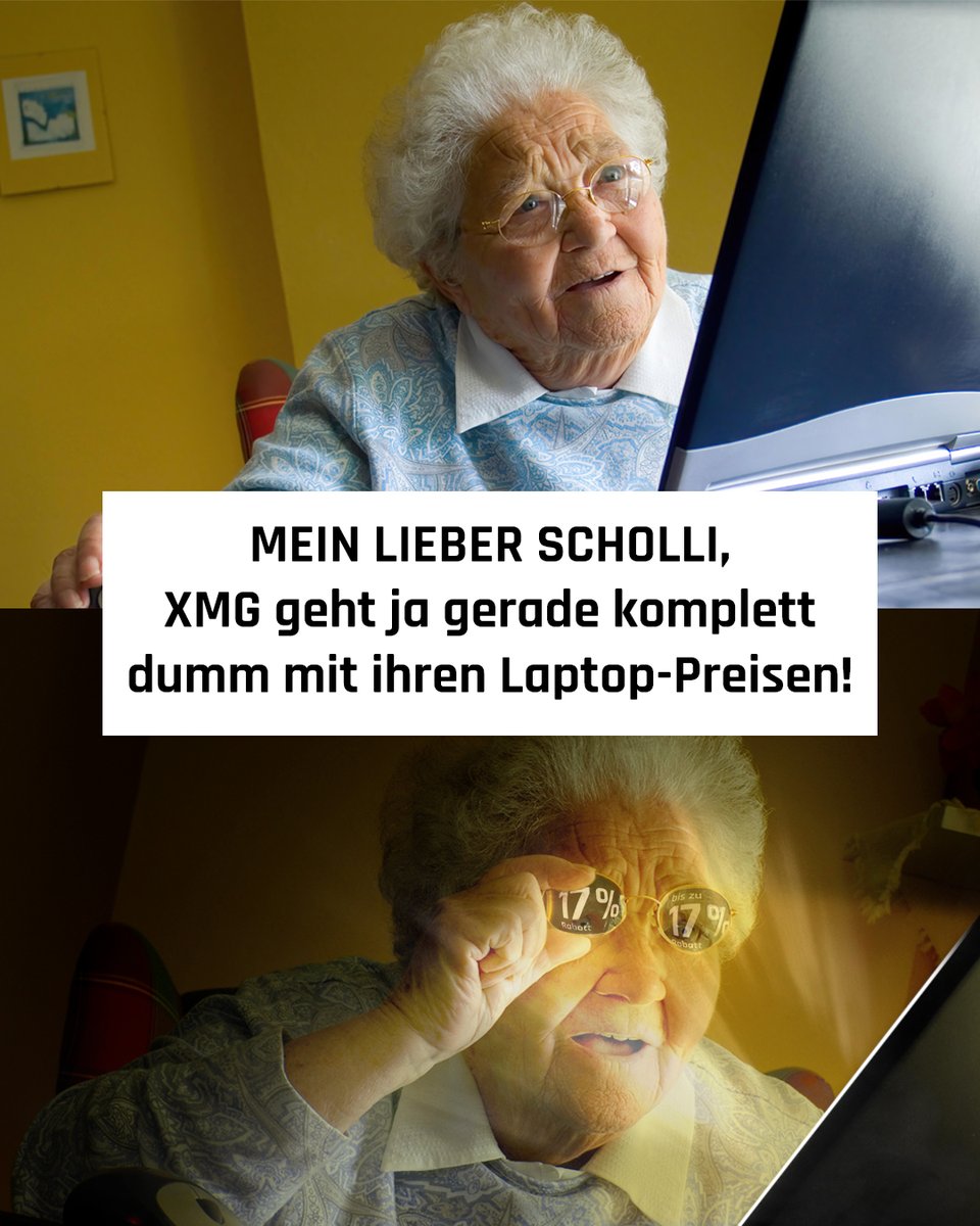 WIE VIEL Prozent Rabatt!??!?🤯🤯

Schwer zu glauben, aber wahr: Du kannst gerade bis zu 17 % auf Deinen neuen Laptop sparen!💸

🔗 go.bestware.com/black-scholli-…

#Meme #funny #XMG #Deal #Sale #BFCM #BlackFridaySale #BlackFriday #Laptop #BlackFridayDeal #BlackFridayDeals