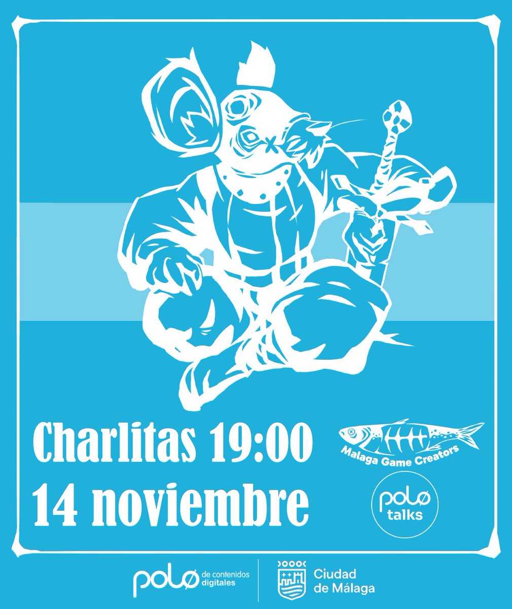 PoloDigitalMLG's tweet image. 🎮 Nace Málaga Game Creators, la nueva comunidad de desarrollo de videojuegos que se reúne por primera vez en el #PoloDigitalMálaga.

📅 Viernes 14 de noviembre
📍 Polo Nacional de Contenidos Digitales
🕕 A partir de las 19:00 h