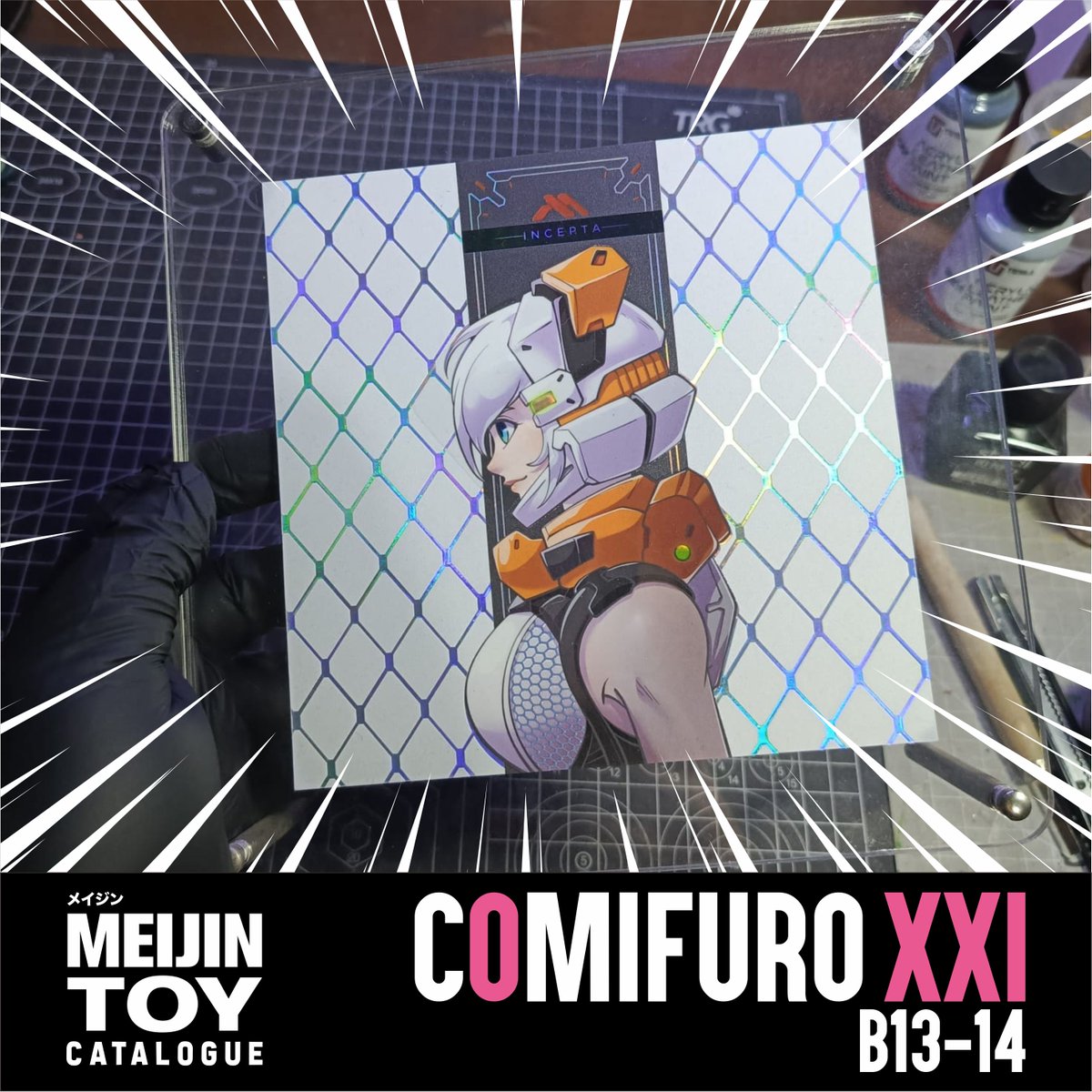 abrahameijin's tweet photo. I don't always post in X, but when I do its Comifruo XXI Catalogue!
#comifuro #comifuro21 #comifuro21catalogue https://t.co/krCSu2LDJm