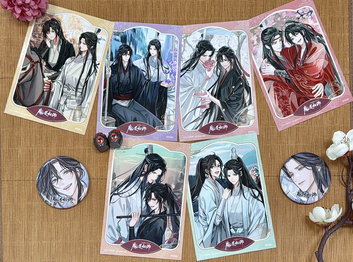 ステラワース魔道祖師ドラマCD第三期後編特装盤特典タペストリー缶バッジ付き ドラマCD 魔道祖師 第三期 後編 ステラワース特装版 特典 缶バッジ