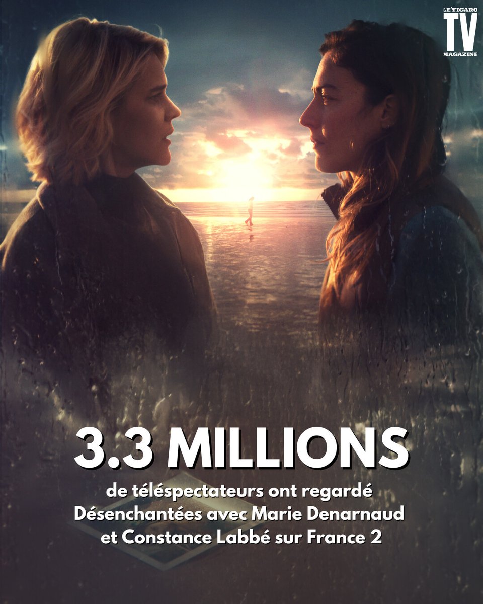 📺💥Lancement réussi pour Désenchantées hier soir sur France 2 !
#Désenchantées #FranceTV