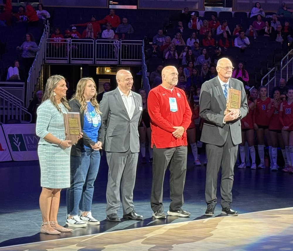 Pat Cavanaugh: Winner of Champion for Education by IHSSA  plainfield.k12.in.us/o/plainfield-h…