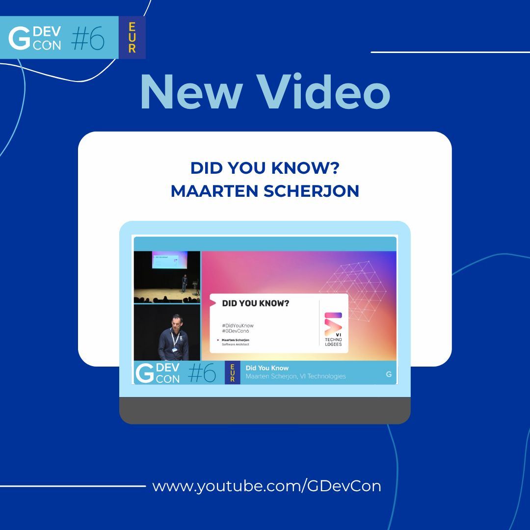 GDevConference's tweet image. 🎥 Now on #GDevCon YouTube: Did You Know? From DAQmx &amp;amp; INI keys to editor quirks, front panel tricks &amp;amp; even what to do when #LabVIEW crashes - this is full of small insights that make a big difference. Watch the session 👉🔗bit.ly/G6Maarten