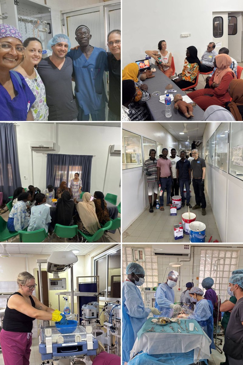 Humanity First UK doctors and nurses traded scrubs for paintbrushes, cleaning and preparing neonatal wards for newborns in The Gambia.

Then, they put their skills to training local clinicians, performing lifesaving surgeries, and sharing knowledge that will save lives for years