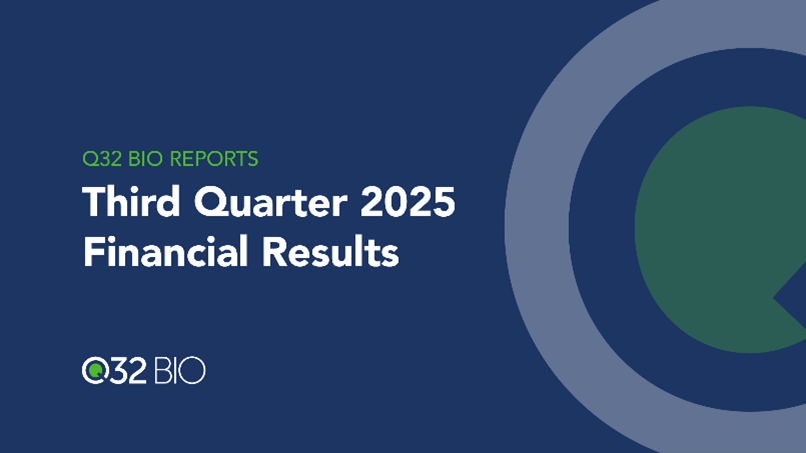 Q32 Bio Inc. tweet media