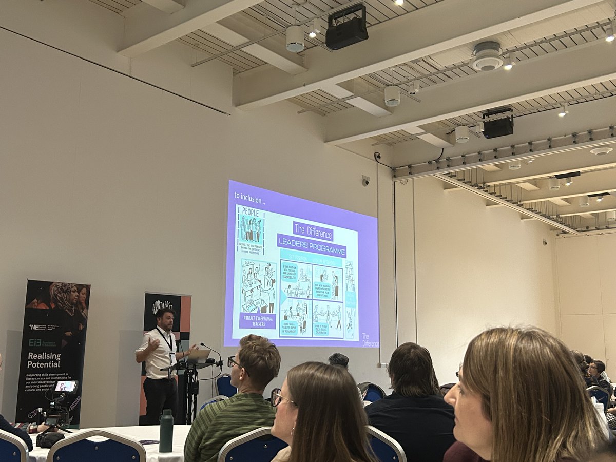 NE_Museums's tweet image. Attendees discovered more about our Cultural Match Programme and the programme&apos;s impact from one of last year’s Early Career Teachers.

We rounded off the morning with Jamie Rogers, who shared how their own experiences shaped their work at @TheDifferenceEd.

3/3