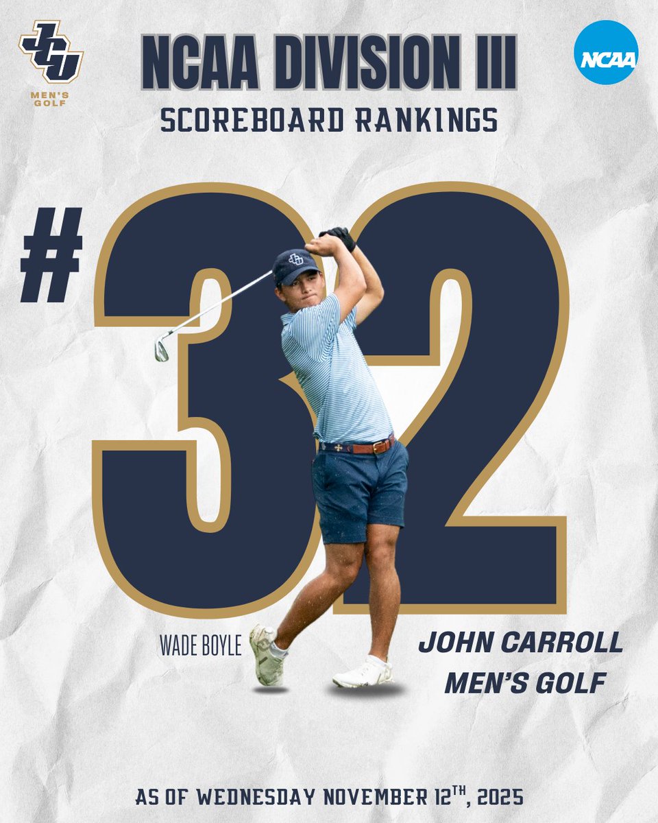 JCU Men's Golf tweet media