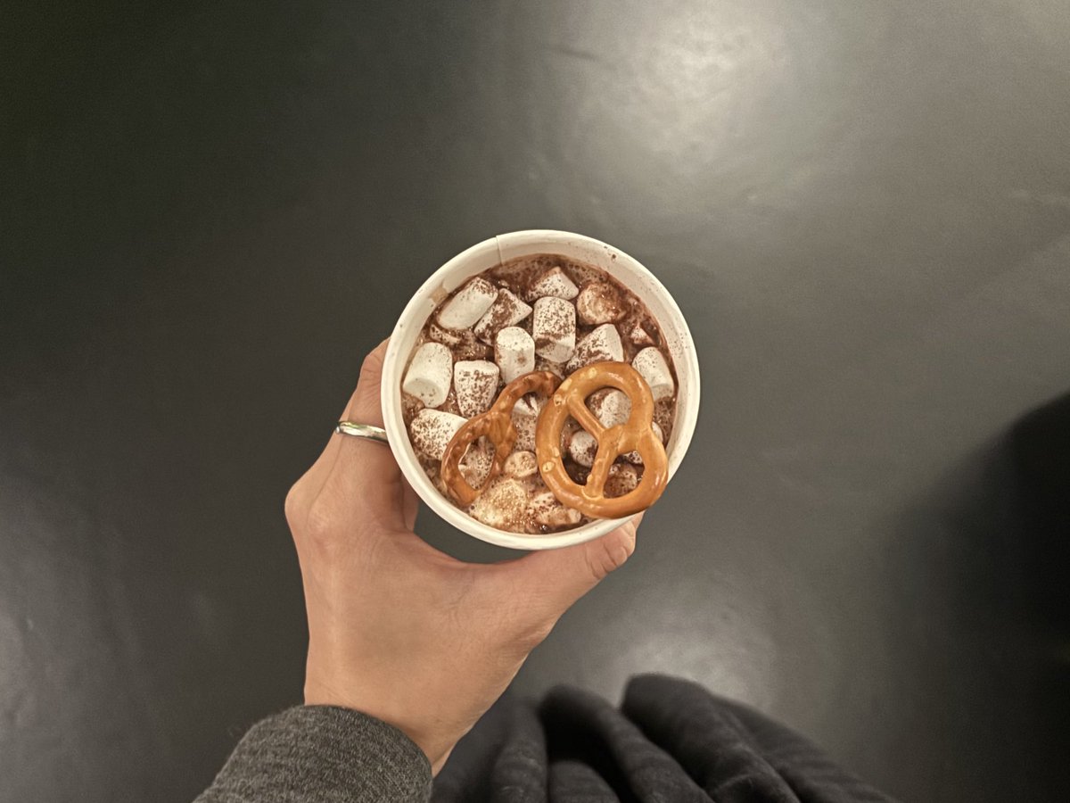 ホットチョコレート🥨❅