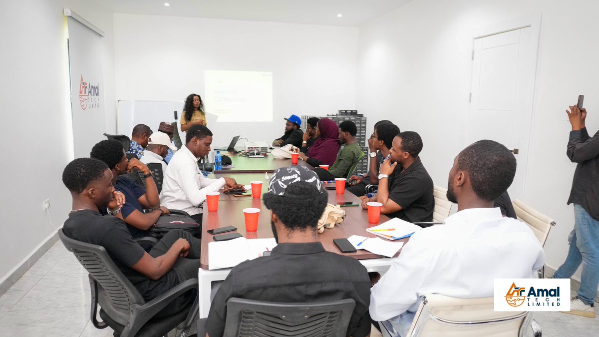 AmalTech_NG's tweet image. The sessions brought engineering concepts to life through real-world application.

By empowering young minds with practical knowledge and exposure to innovation, Amal-Tech continues to invest in the future of Nigeria’s technology ecosystem. 

#AmalTech #CSR  #EmbeddedSystems