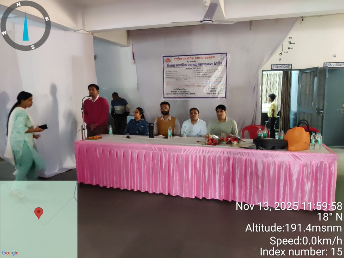 DhsBijnor's tweet image. Mental Health Awarenes Camp organized at CHC Mandawar, district Bijnor on 13th Nov. 2025.
@nhm_up @DivMoradabad @DioBijnor