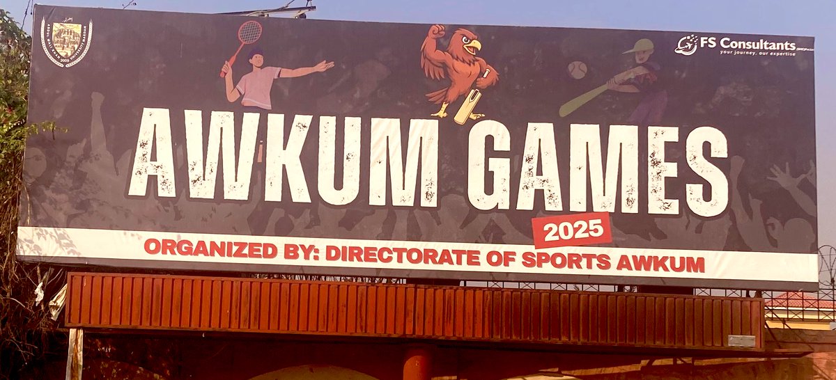 Get Ready for an exciting and thrilling mega Event. 
<a href="/AWKUMofficial/">AWKUM-Abdul Wali Khan University Mardan</a> 
#AWKUMGAMES