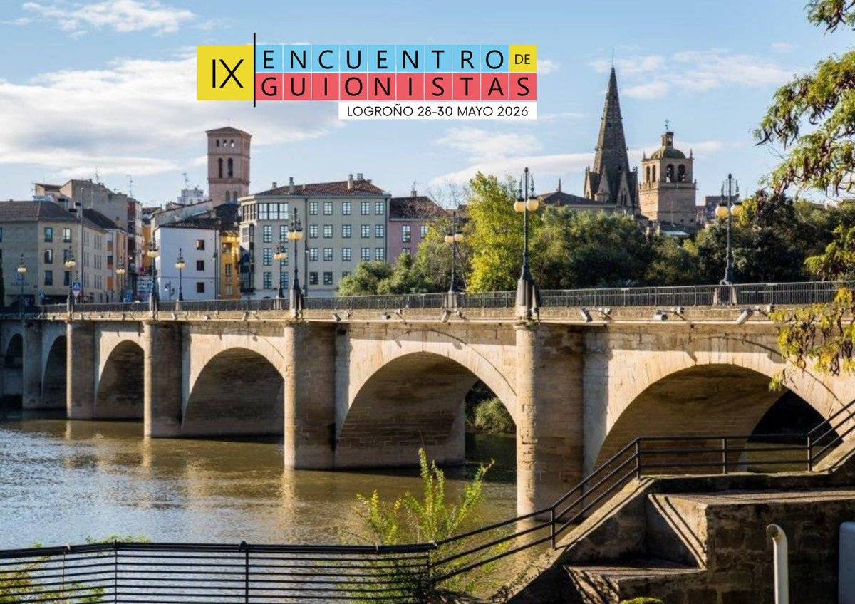 📣 ¡Ya es oficial! Llevamos el guion de vuelta a casa!

🗓️ 28–30 mayo 2026
📍 Logroño
🎬 9º Encuentro de Guionistas
En el Año Azcona, homenajeamos al maestro

Pronto más detalles! 

#elguionvuelveacasa #soyazconico #encuentrodeguionistas #logroño #rafaelazcona #añoazcona