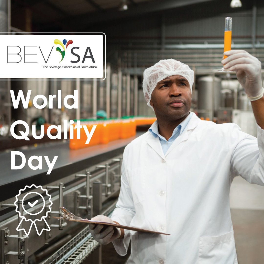 Beverage_SA_'s tweet photo. This World Quality Day, we celebrate the rigorous standards that make South Africa's beverage industry world-class.

From sourcing to production, quality isn't just a checkpoint, it's our commitment to every consumer. Behind every sip is a chain of excellence. https://t.co/Rx7j8MbMt9