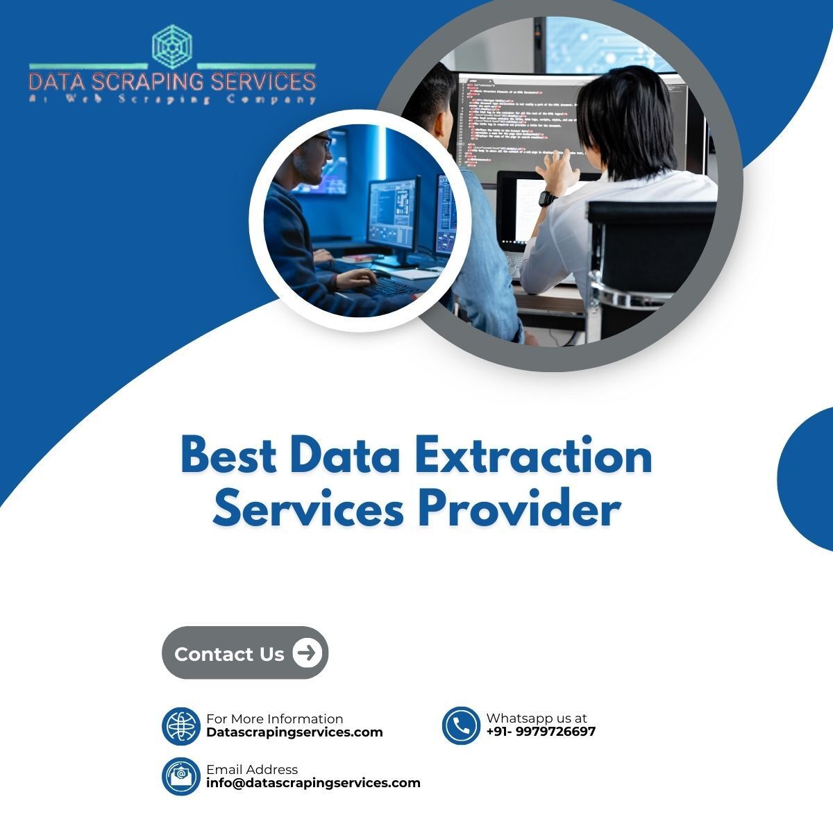 _datascraping's tweet image. Transform your data with Datascrapingservices.com. Our scalable data extraction services provide the insights needed to excel and grow. Begin your journey with us today. Email info@datascrapingservices.com.  #TransformData #ScalableExtraction #InsightsForGrowth #DataJourney