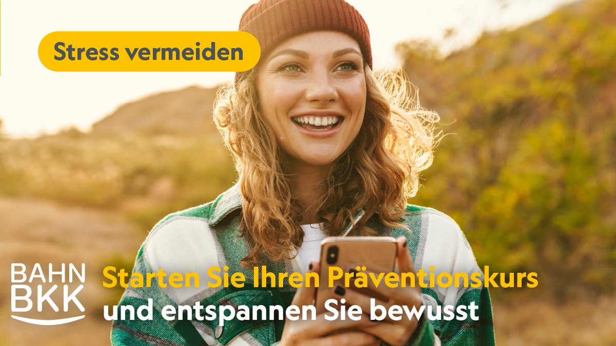 Gönne dir eine Auszeit. 💛 Unsere Entspannungskurse stärken deine Gelassenheit und mentale Widerstandskraft. 💪 Bis zu zwei Präventionskurse pro Jahr sind möglich und viele davon sind kostenfrei. Bereit für deine Pause vom alltäglichen Stress?
