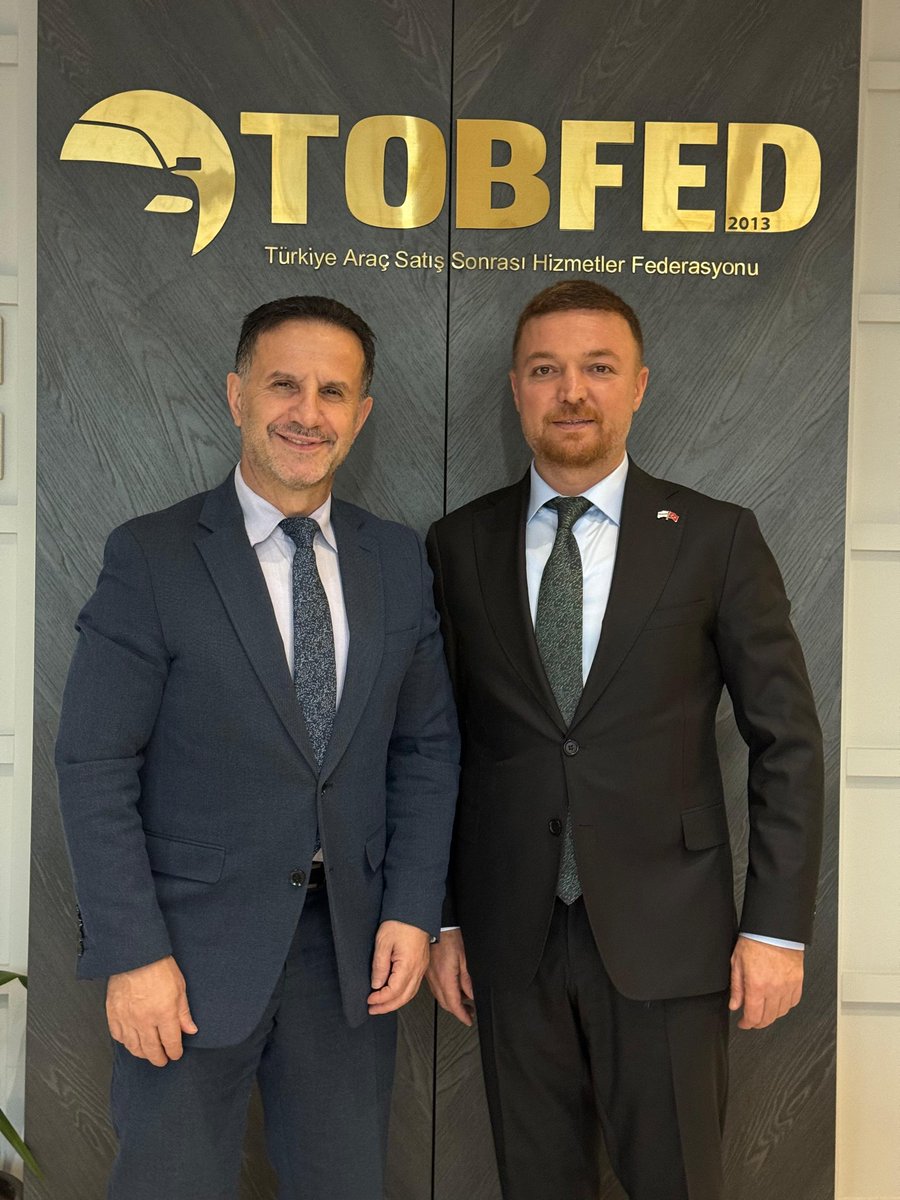 İstanbul Ticaret Odası (İTO) Yönetim Kurulu Üyesi ve TOBFED Yönetim Kurulu Üyesi
Sayın Salih Sami Atılgan, TOBFED Genel Merkezi’ni ziyaret etti.

Ziyaret kapsamında, TOBFED Yönetim Kurulu Başkanı Serkan Bakırtaş ile birlikte;
🔹 Otomotiv satış sonrası hizmetler sektörünün