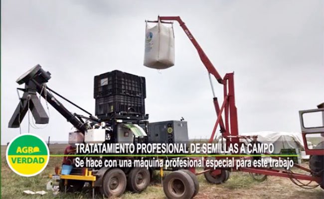 Agroverdad's tweet photo. Para arrancar bien🌱

Campaña 25/26. Ante el inicio de las siembras de soja, tratamiento profesional de semillas a campo

➡️ https://t.co/aG6p0QVkqH

 #40AñosAV #AgroTitular #AgroCordoba #agro #campo #soja #tratamientoprofesionaldesemillas https://t.co/RjcMQK6fkv