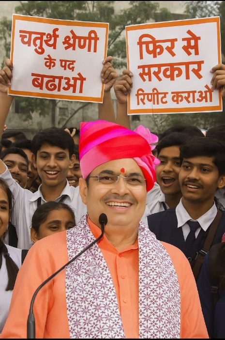 राजस्थान सरकार को चतुर्थ श्रेणी में पद बढवाने चाहिए ताकि अधिक से अधिक बेरोजगारों को रोजगार मिल सके।

#चतुर्थ_श्रेणी_पद_बढाओ