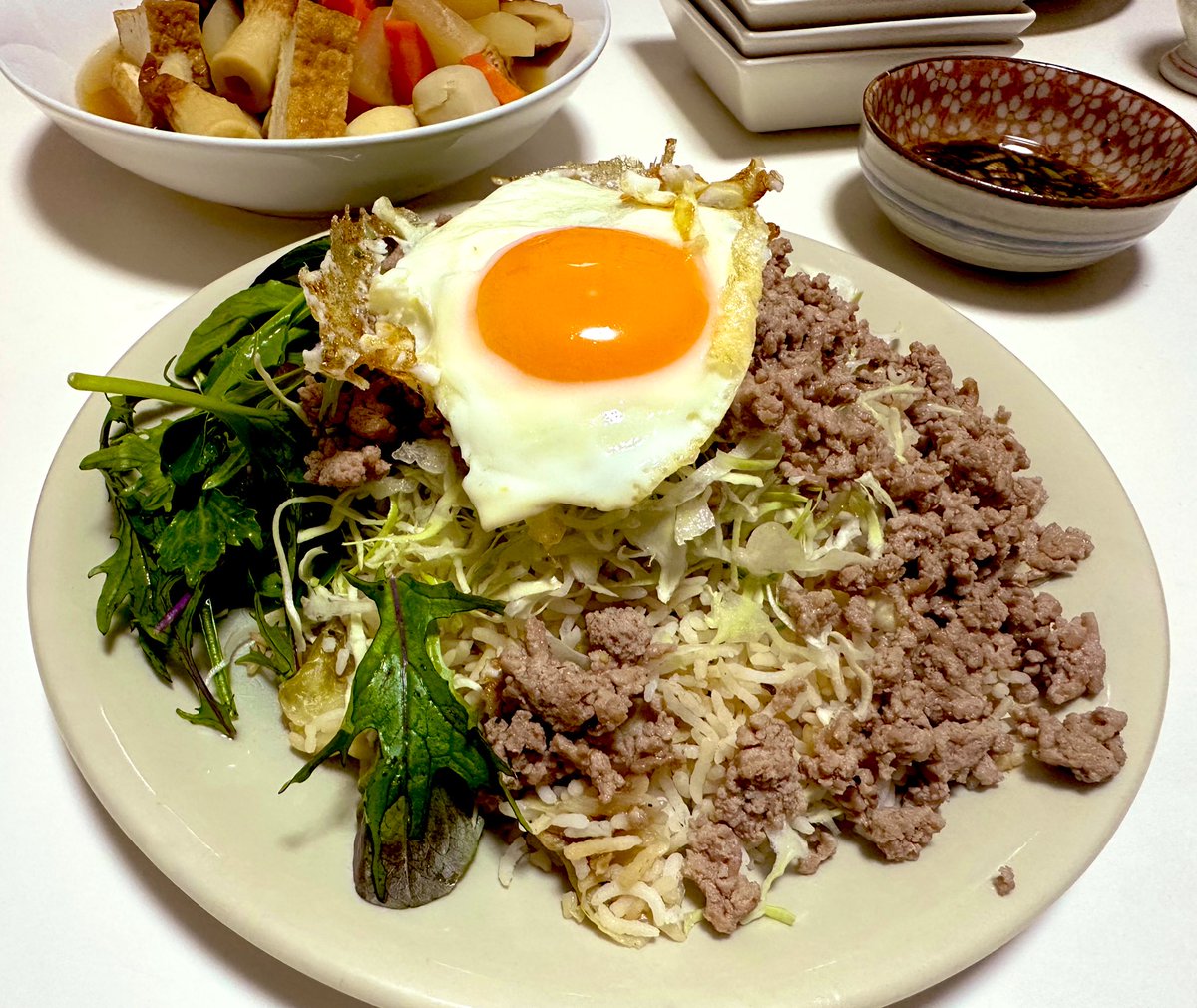 今日はガパオライスを作りました ٩(๑❛ᴗ❛๑)۶ 美味しかったです!