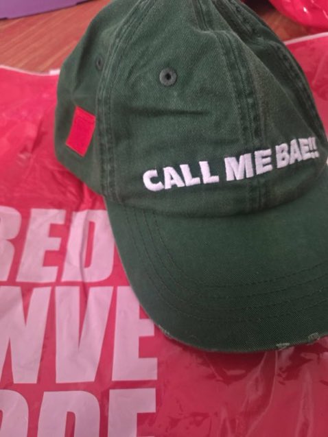 Tissuee_'s tweet image. #TheRedEnvelopeCollection ซองแดงแต่งผี 🧧

- ของใหม่ มือ1 แค่แกะมาถ่ายรูป

Call Me Bae Cap 🧢
- 350 THB

— รวมส่ง 📮

#ซองแดงแต่งผี #TheRedEnvelope
#ตลาดนัดbkpp #ตลากนัดบกพพ
#Bbillkin #PPKritt
