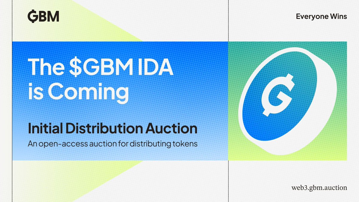 victorlinkie02's tweet image. 🧵 THE GBM IDA IS COMING — and it’s about to flip Base auctions forever.  

Here’s the 5 things you MUST know before launch:  
@GBMauction #GBMIDA  

app.gimi.co/en/campaigns/t…