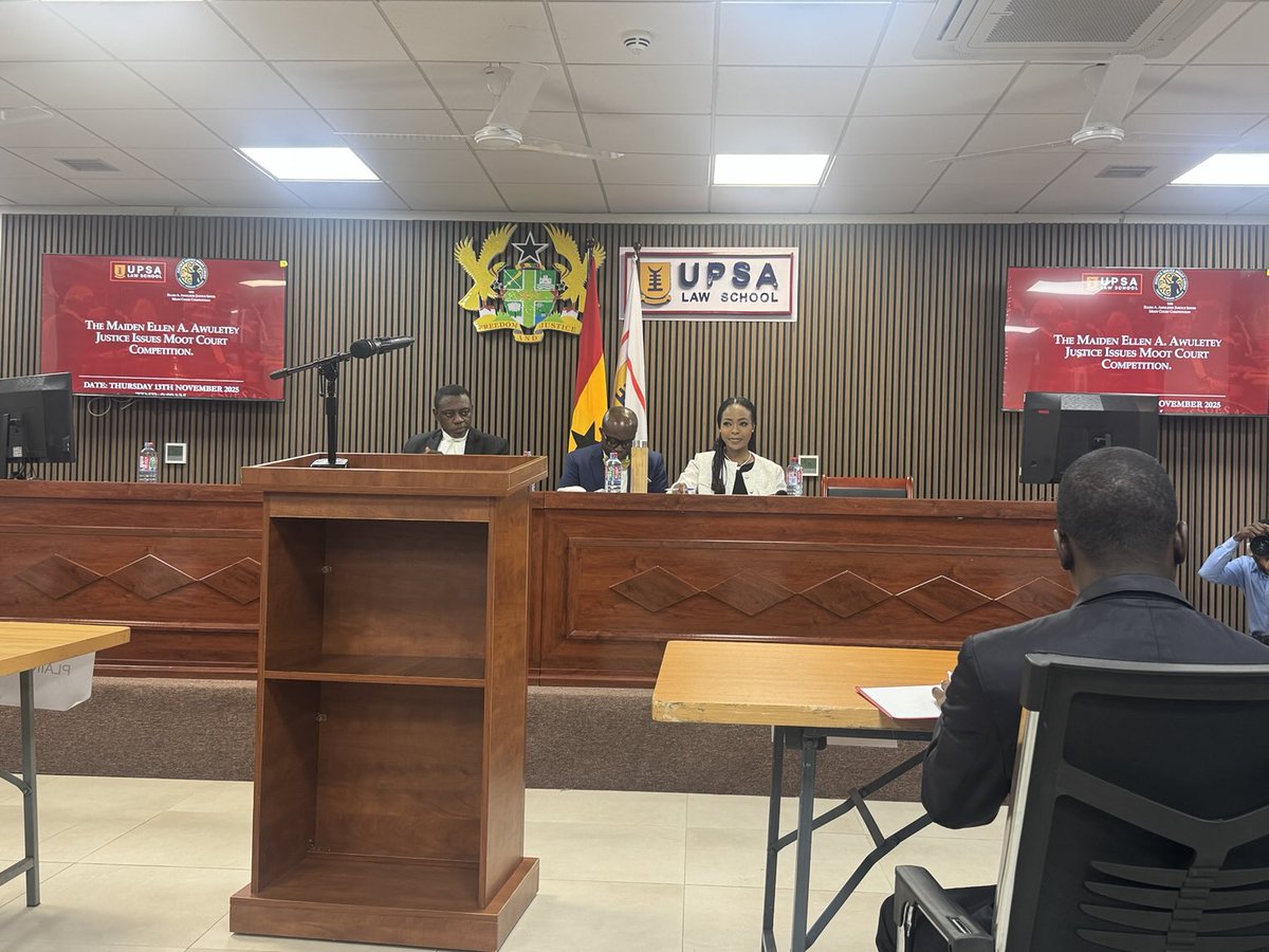 Finals of the UPSA Awuletey inter-law school moot court competition