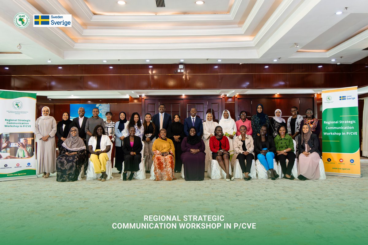 𝗘𝗻𝗵𝗮𝗻𝗰𝗶𝗻𝗴 𝘄𝗼𝗺𝗲𝗻’𝘀 𝗰𝗮𝗽𝗮𝗰𝗶𝘁𝘆 𝗮𝘀 𝗸𝗲𝘆 𝗮𝗰𝘁𝗼𝗿𝘀 𝗶𝗻 𝗣/𝗖𝗩𝗘
The Centre, in collaboration with the Government of Sweden, today kicked off a three-day workshop aimed at strengthening the role of women in shaping narratives that promote peace and