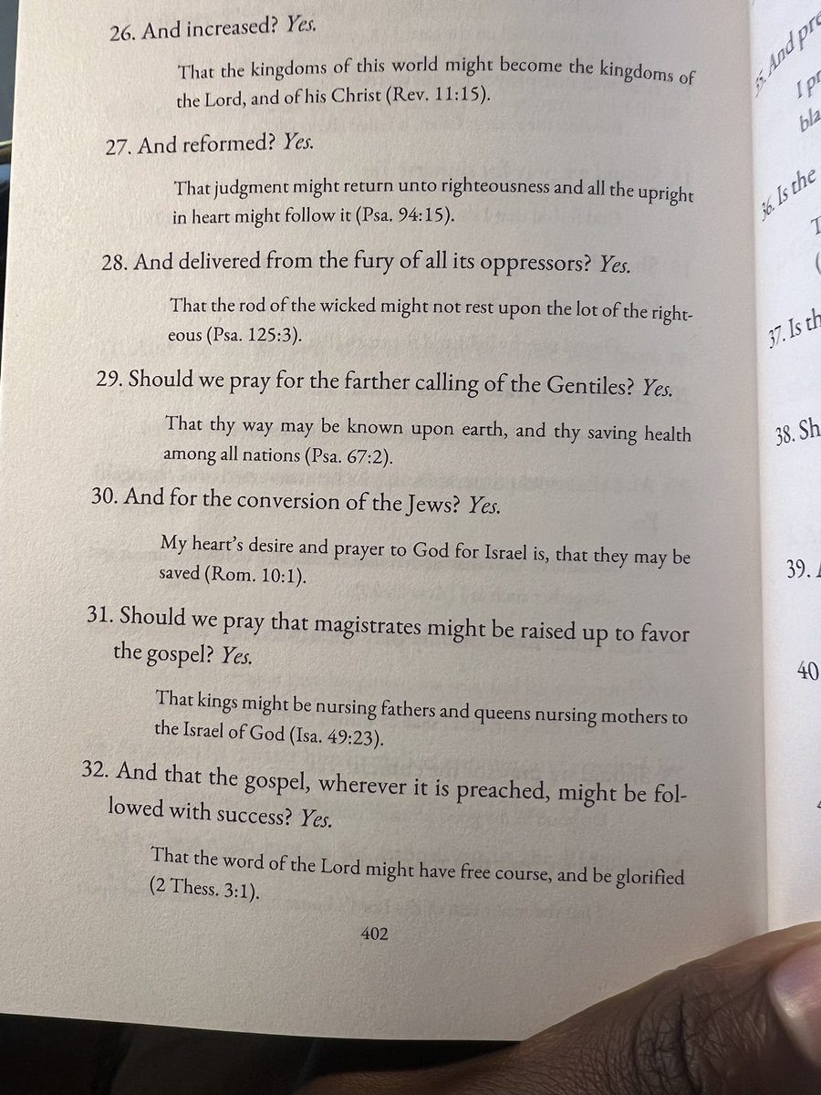 Benjamin Beddome (Baptist), Q:109.31

Should we pray that magistrates might be raised up to favour the gospel? 
    Yes.

 That kings might be nursing fathers and queens nursing mothers to the Israel of God (Isa. 49:23).